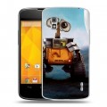 Дизайнерский пластиковый чехол для LG Google Nexus 4 Валли