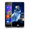 Дизайнерский пластиковый чехол для Microsoft Lumia 540 Валли