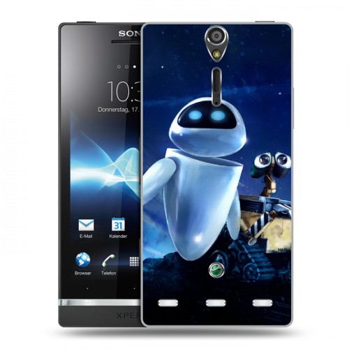 Дизайнерский пластиковый чехол для Sony Xperia S Валли