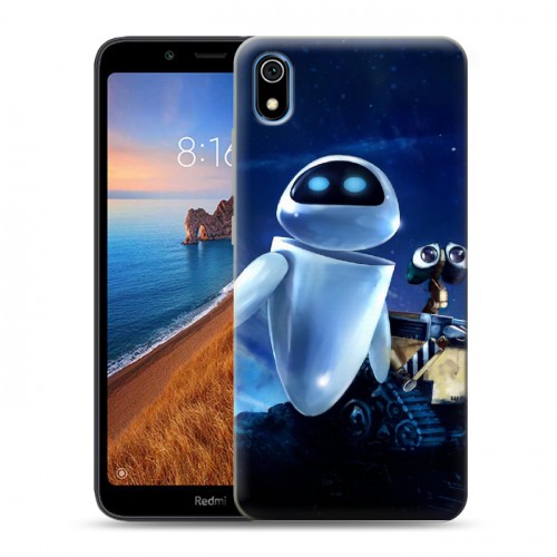 Дизайнерский силиконовый чехол для Xiaomi RedMi 7A Валли