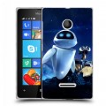 Дизайнерский пластиковый чехол для Microsoft Lumia 435 Валли