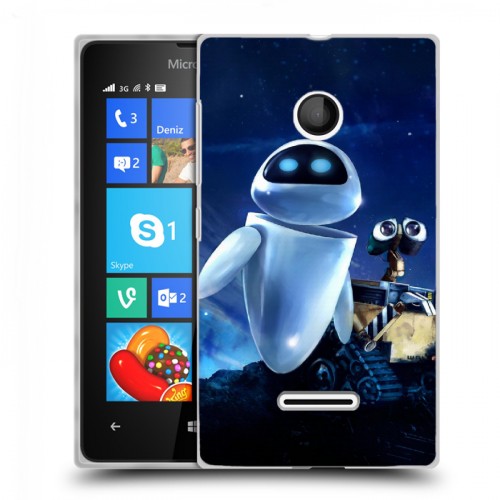 Дизайнерский пластиковый чехол для Microsoft Lumia 435 Валли