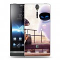 Дизайнерский пластиковый чехол для Sony Xperia S Валли