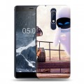 Дизайнерский пластиковый чехол для Nokia 5.1 Валли