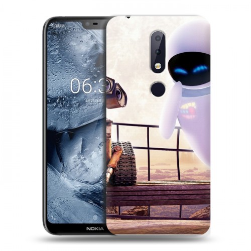 Дизайнерский пластиковый чехол для Nokia 6.1 Plus Валли