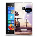 Дизайнерский пластиковый чехол для Microsoft Lumia 435 Валли