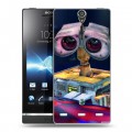 Дизайнерский пластиковый чехол для Sony Xperia S Валли