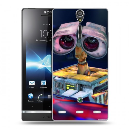 Дизайнерский пластиковый чехол для Sony Xperia S Валли