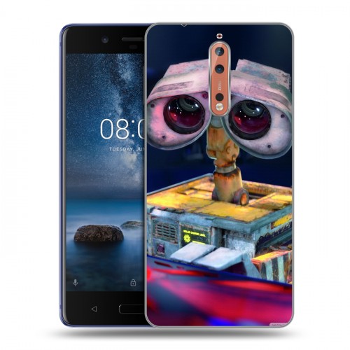 Дизайнерский пластиковый чехол для Nokia 8 Валли