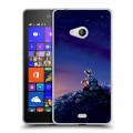 Дизайнерский пластиковый чехол для Microsoft Lumia 540 Валли