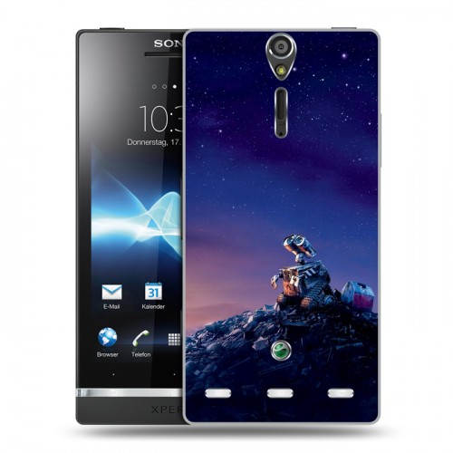 Дизайнерский пластиковый чехол для Sony Xperia S Валли