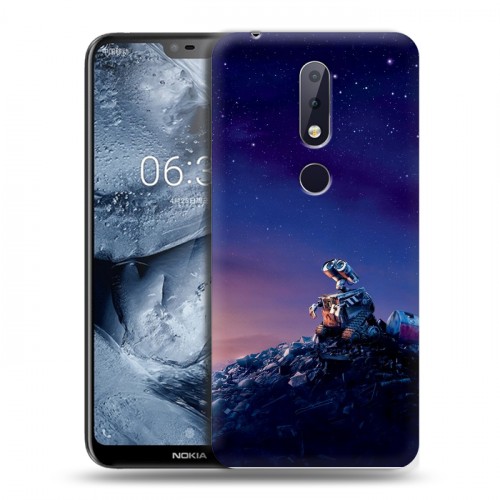 Дизайнерский пластиковый чехол для Nokia 6.1 Plus Валли