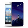 Дизайнерский пластиковый чехол для Huawei Ascend D2 Валли