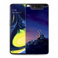 Дизайнерский пластиковый чехол для Samsung Galaxy A80 Валли