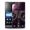 Дизайнерский пластиковый чехол для Sony Xperia S Валли