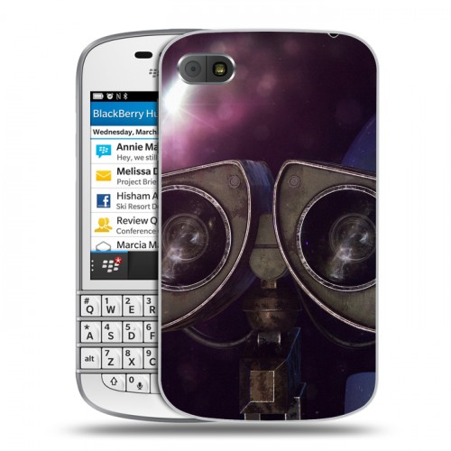 Дизайнерский пластиковый чехол для BlackBerry Q10 Валли