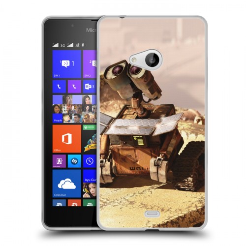 Дизайнерский пластиковый чехол для Microsoft Lumia 540 Валли