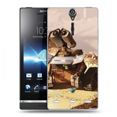 Дизайнерский пластиковый чехол для Sony Xperia S Валли