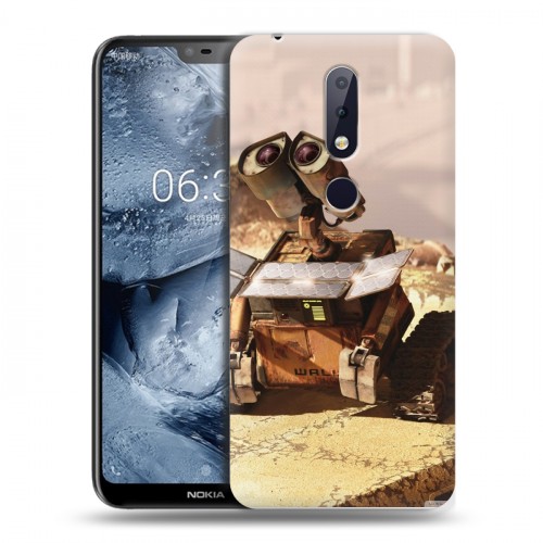 Дизайнерский пластиковый чехол для Nokia 6.1 Plus Валли