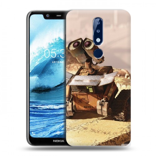 Дизайнерский силиконовый чехол для Nokia 5.1 Plus Валли