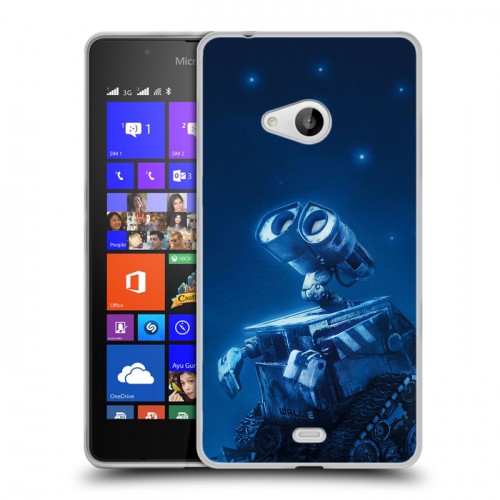 Дизайнерский пластиковый чехол для Microsoft Lumia 540 Валли