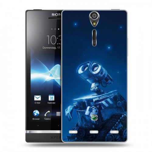 Дизайнерский пластиковый чехол для Sony Xperia S Валли