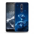 Дизайнерский пластиковый чехол для Nokia 5.1 Валли