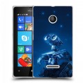 Дизайнерский пластиковый чехол для Microsoft Lumia 435 Валли