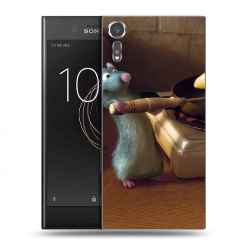 Дизайнерский пластиковый чехол для Sony Xperia XZs Рататуй