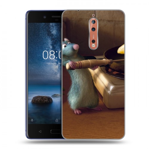 Дизайнерский пластиковый чехол для Nokia 8 Рататуй