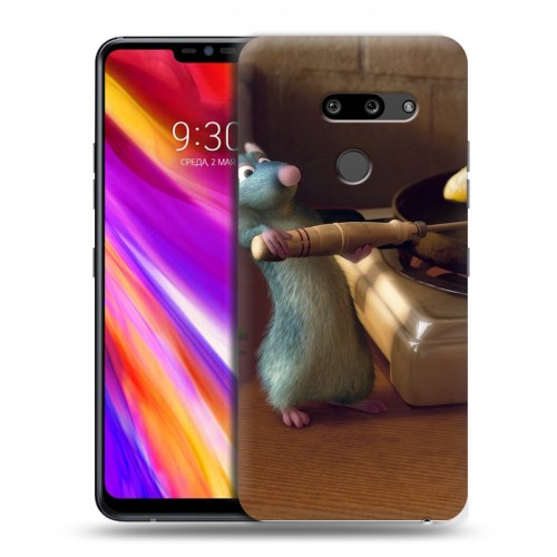 Дизайнерский пластиковый чехол для LG G8 ThinQ Рататуй