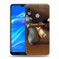 Дизайнерский пластиковый чехол для Huawei Y6 (2019) Рататуй