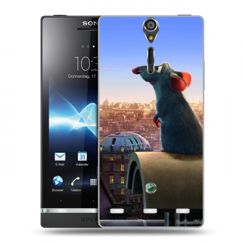 Дизайнерский пластиковый чехол для Sony Xperia S Рататуй