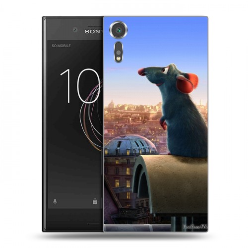 Дизайнерский пластиковый чехол для Sony Xperia XZs Рататуй