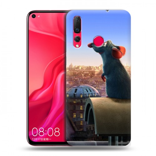 Дизайнерский пластиковый чехол для Huawei Nova 4 Рататуй