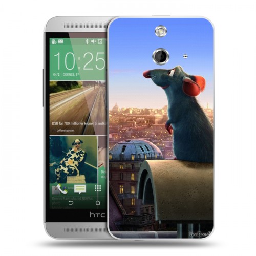 Дизайнерский пластиковый чехол для HTC One E8 Рататуй