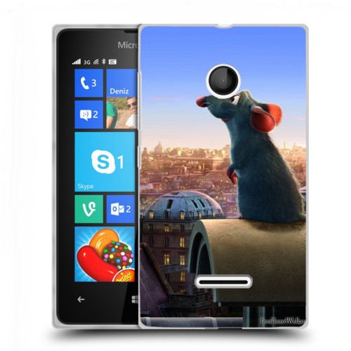 Дизайнерский пластиковый чехол для Microsoft Lumia 435 Рататуй