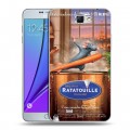 Дизайнерский пластиковый чехол для Samsung Galaxy Note 2 Рататуй