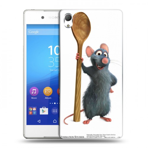 Дизайнерский пластиковый чехол для Sony Xperia Z3+ Рататуй