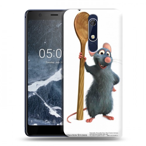 Дизайнерский пластиковый чехол для Nokia 5.1 Рататуй