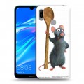 Дизайнерский пластиковый чехол для Huawei Y6 (2019) Рататуй