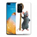 Дизайнерский пластиковый чехол для Huawei P40 Рататуй