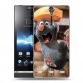 Дизайнерский пластиковый чехол для Sony Xperia S Рататуй