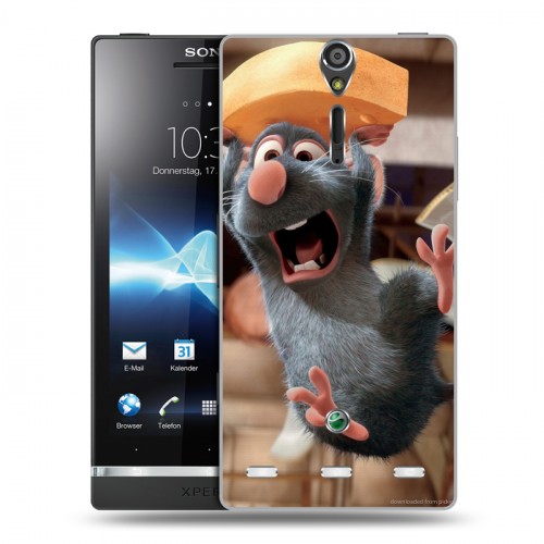 Дизайнерский пластиковый чехол для Sony Xperia S Рататуй