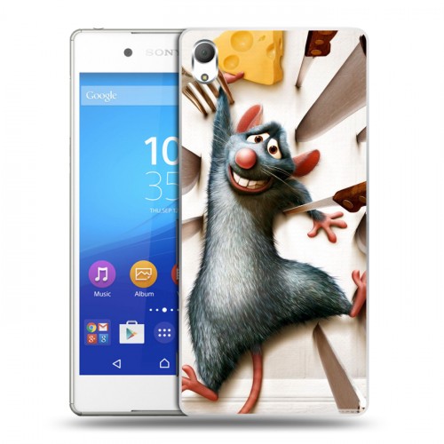 Дизайнерский пластиковый чехол для Sony Xperia Z3+ Рататуй