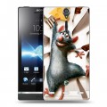 Дизайнерский пластиковый чехол для Sony Xperia S Рататуй