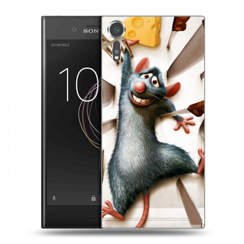 Дизайнерский пластиковый чехол для Sony Xperia XZs Рататуй