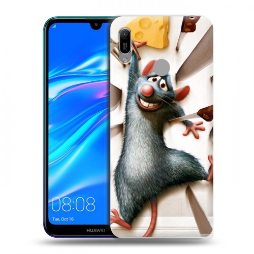 Дизайнерский пластиковый чехол для Huawei Y6 (2019) Рататуй