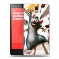 Дизайнерский пластиковый чехол для Xiaomi RedMi Note Рататуй