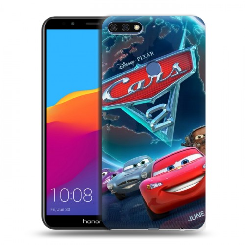Дизайнерский пластиковый чехол для Huawei Honor 7C Pro Тачки